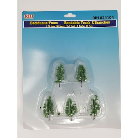 Rock Island Hobby 1.75 in. Multi Scale Deciduous Trees RIH024104